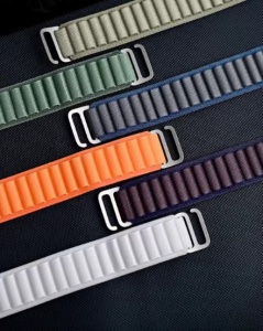 Curea Universală Alpine Loop – Nylon 22 mm – Orange, Alb, Albastru și Verde Marin – Pentru Smartwatch și Ceasuri Tradiționale - Img 2