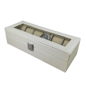 Cutie Ceasuri Cu 6 Spații Alb | Negru | Beige - Img 3