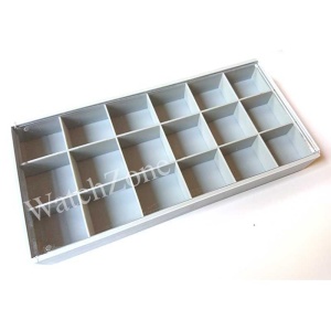 Cutie Depozitare Piese Capac Transparent 18 spatii