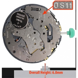 Mecanism Ceas Quartz Miyota Citizen OS11 - Img 2