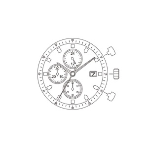 Mecanism Ceas Quartz Miyota JS16 - Img 2