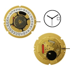 Mecanism ETA F07.101 Quartz – 3 Rubine – HeavyDrive – 30 mm – Piesă Originală
