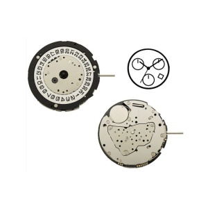 Miyota 6S20 – Mecanism Quartz Cronograf cu 3 Subdiale