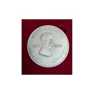Set Medalii Colecție „Poeții României” – 6 Medalii 60 mm – Emisiune Oficială – Cutie Lemn - Img 6