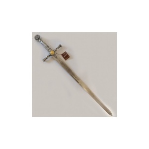 Spadă de Toledo cu Simboluri Masonice – Oțel Inoxidabil 77 cm – Made in Spain - Img 5