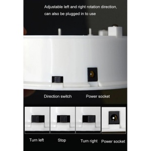 Stativ Rotativ Cu Rotire De 360 Grade USB/Baterie WZ211 - Img 3