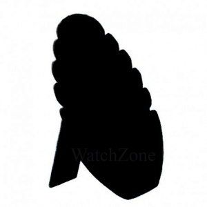 Suport prezentare coliere tip frunza gri / negru / maro - Img 2