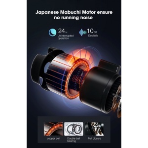 Watch Winder 2 + 3 Dispozitiv pentru intoarcere ceasuri automatice WW23BW - Img 3