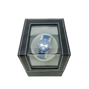 Watch Winder Compact WW3143 – Black Leather Edition - Img 3