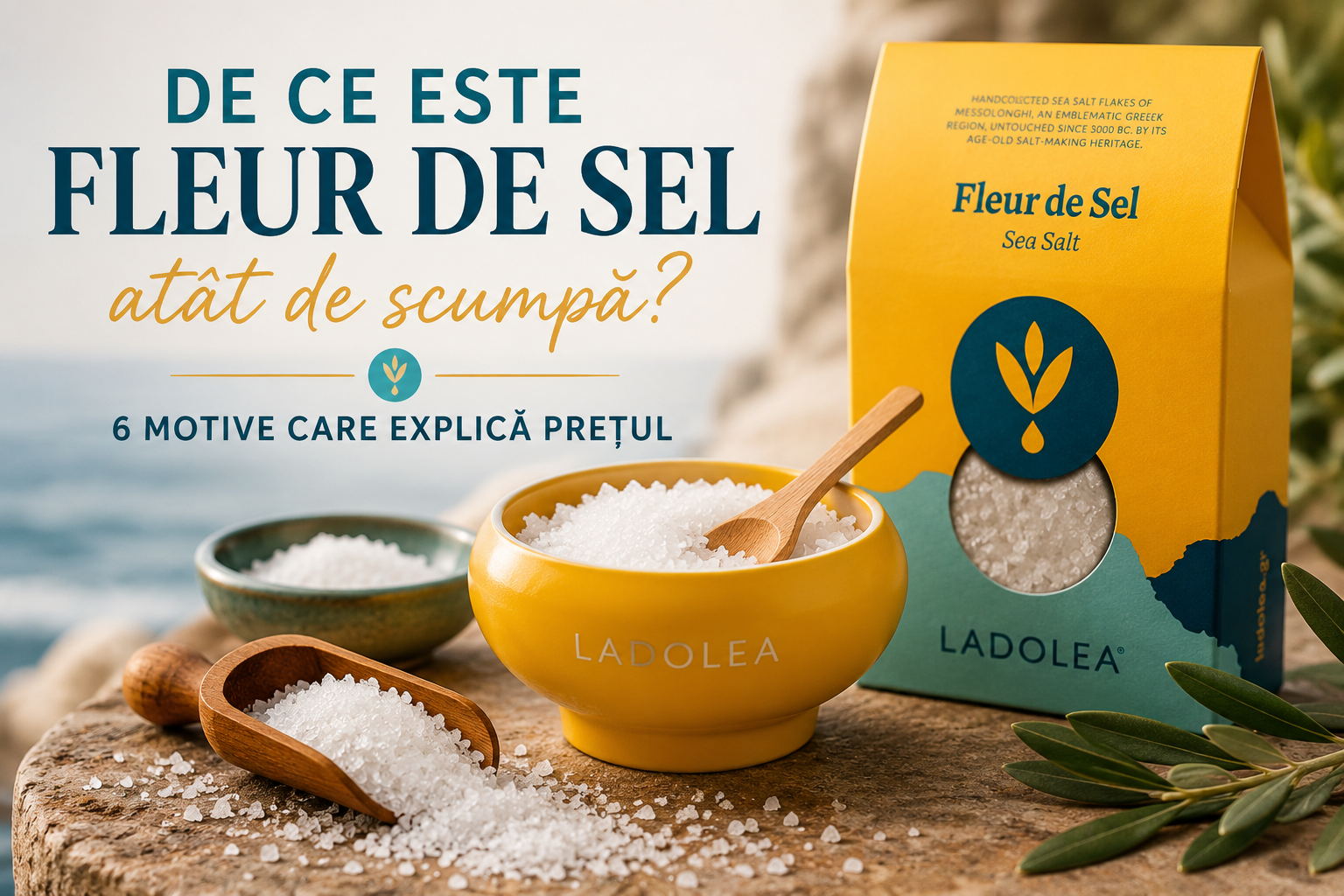 De ce este Fleur de Sel atât de scumpă?