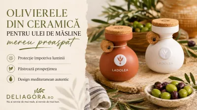 Olivierele din Ceramică pentru ulei de măsline mereu proaspăt