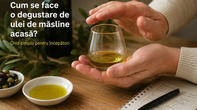 Cum se degusta uleiul de masline acasa