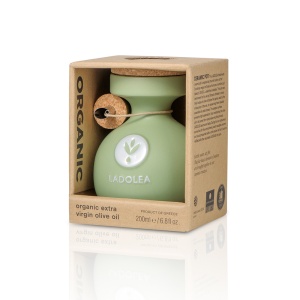 amfora greceasca oliviera ceramica pentru cadouri de lux Ulei de măsline LADOLEA extravirgin organic Koroneiki cutie lemn
