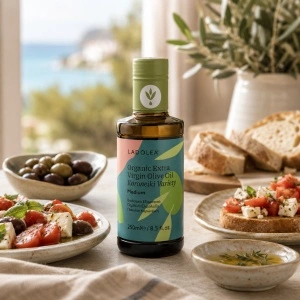 Ulei de masline extravirgin KORONEIKI la sticla de 250 ml - Img 2