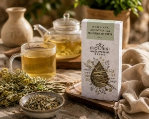 Ceai de munte Malotira BIO din Creta - 25 g - Img 3