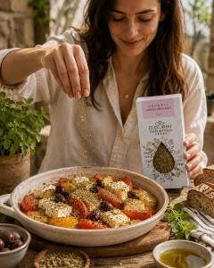 Oregano grecesc BIO din Creta - 50 g Mouriki - Img 3