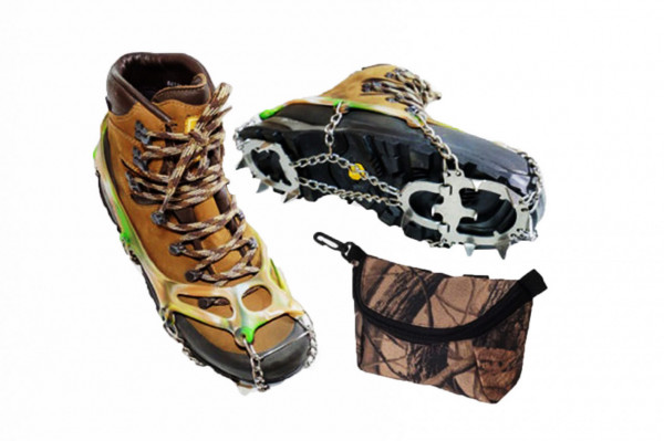Crampoane antialunecare Veriga CAMOUFLAGE pentru incaltaminte - marimea XL (45 - 48)