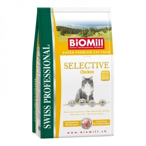 Biomill Cat Selective cu Pui 10 kg