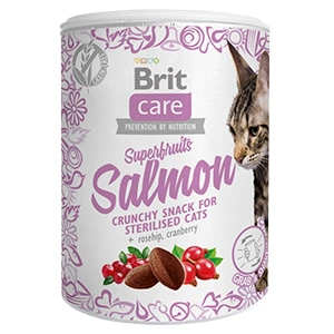 Brit Care Cat Snack Superfruits Salmon 100 g