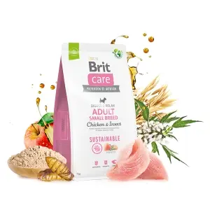 Brit Care Dog Sustainable Adult Small Breed, Chicken & Insect 7 kg