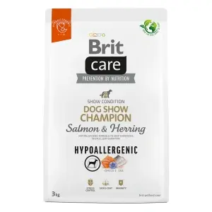 Brit Care, Hypoallergenic, Dog Show Champion, Somon & Hering, 3 kg - Img 4