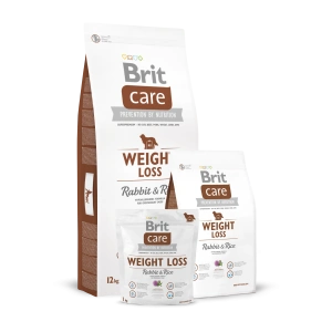 Brit Care Weight Loss cu Iepure si Orez, 3 kg