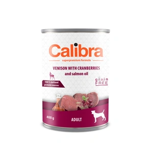 Calibra Dog Adult Vanat cu Merisoare 400 g