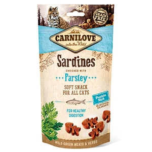 Carnilove Cat Semi Moist Snack Sardine with Parsley 50 g