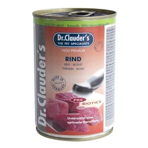 Conserva Dr. Clauder`s Dog Selected meat - Vita - 400gr
