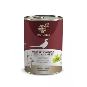 Conserva EQUILIBRIA Dog - 100% carne de VANAT SALBATIC - 410 gr - Img 3