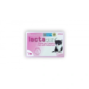 Lapte maternizat instant, pentru pisici, Lacta Diet Kitten, cutie 40 plicuri x 7.5 gr - Img 2
