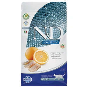 ND Cat Ocean Herring and Orange Adult 1.5 kg