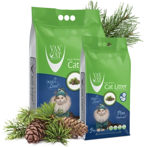 Nisip Igienic Pentru Pisici, Vancat Pine Compact 5 Kg