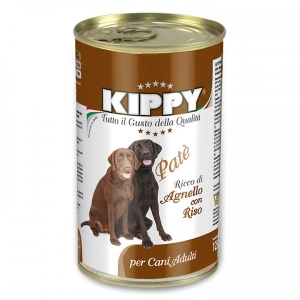 Pate Kippy dog, cu miel si orez, 1250g