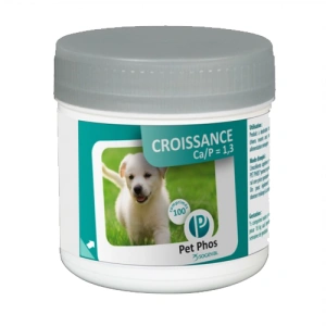 Pet Phos CROISSANCE Ca/P=1.3, 100 tablete