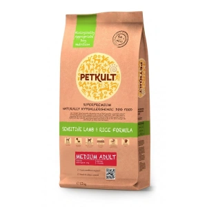 PetKult Senzitiv Adult Mediu Miel si Orez 12kg