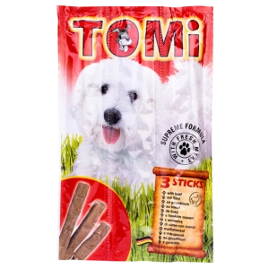 Recompense pentru caini, Tomi Snack, Vita, 3 buc