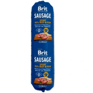 Salam Brit Premium cu Vita si Peste, formula Sport, 800 gr