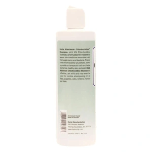 Sampon pentru caini si pisici, Davis Maximum Chlorhexidine 4%, antiseptic, 355 ml - Img 2