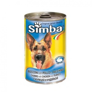 Simba Dog Conserva Pui/ Curcan 415 Gr