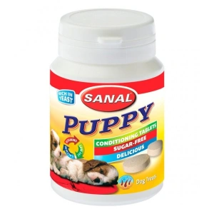 Supliment nutritiv pentru catei, Sanal Dog Puppy 75 g