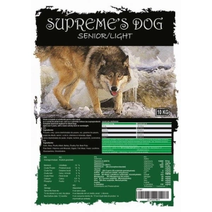 SUPREME'S PREMIUM ADULT SENIOR/LIGHT 10 kg + CADOU CONSERVA BTG CLASSIC 1240 gr