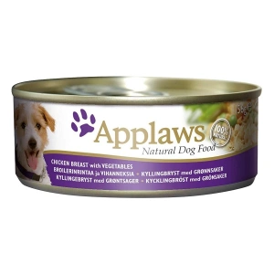 Applaws Dog Adult Piept de Pui si Legume, Conserva 156 gr