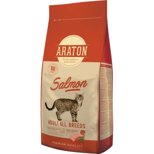 Araton Cat Adult Somon Pui 15 kg