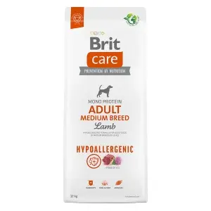 Brit Care Adult Hypoallergenic Medium Breed Miel si Orez 12 kg + 3 kg - Img 2