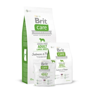 Brit Care Grain-Free Adult Large Breed Somon si Cartofi, 1 kg