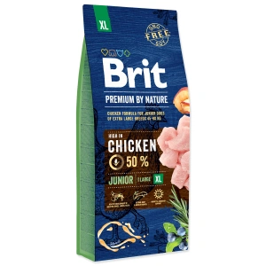 Brit Premium by Nature Junior XL 15 kg + 3 kg