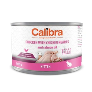 Calibra Cat Junior pui si inimi pui 200 g