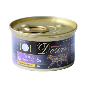 Conserva DESIRE Ton File si Creveti in Gelatina 85g