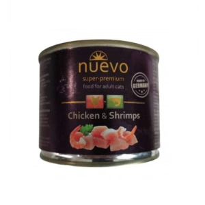 Conserva Nuevo Cat Adult Pui Creveti 200 gr - Img 2